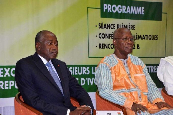 Jean Christophe Dabiré et gon coulibaly