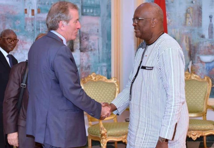 Roch, president du Faso