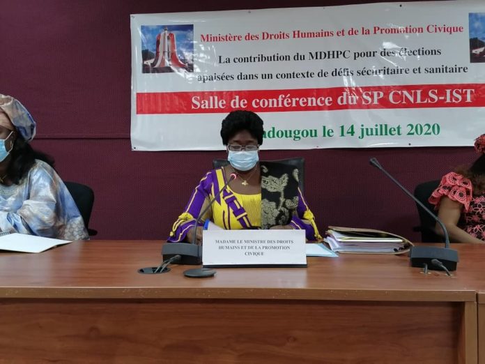 Maminata Ouattara, ministre des droits humains