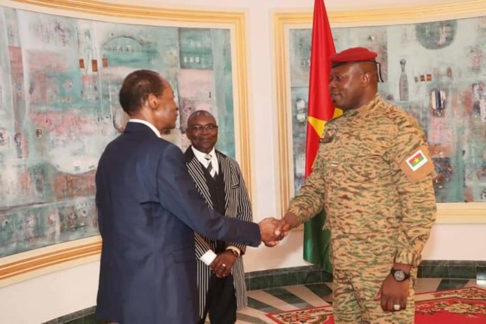 rencontre anciens présidents, damiba, blaise, jean-baptiste