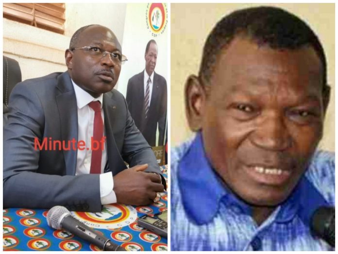 Achille Tapsoba et Eddie Komboïgo