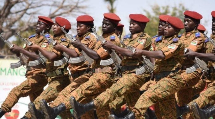 Militaires du rang Burkina Faso soldats FDS