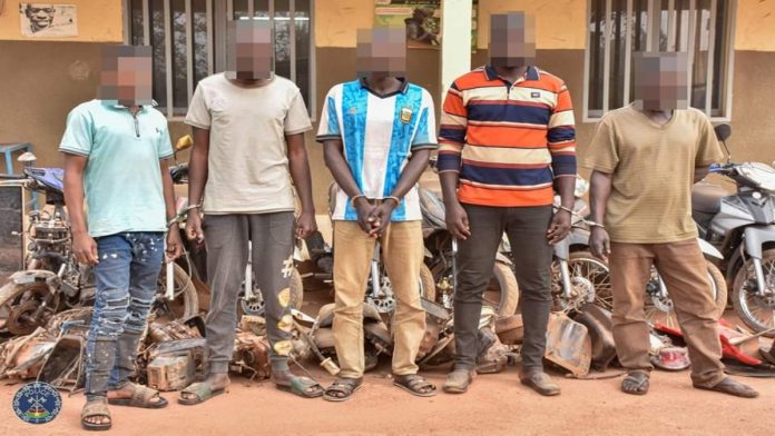 présumés malfrats arrêtés par la Police nationale