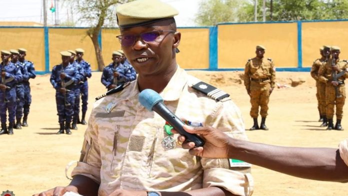 Lieutenant-colonel Sié Arnaud Sib Commandant de la 4e légion de Gendarmerie