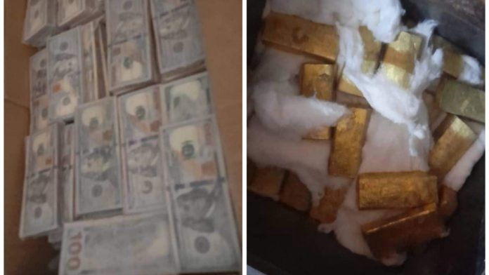 faux billets faux lingots d'or saisis par la douanes