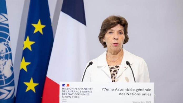 Catherine Colonna ministre de l'Europe et des affaires étrangères de France