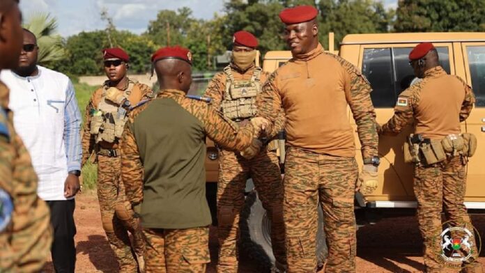 Capitaine Ibrahim Traoré 2e région militaire Camp Ouezzin-Coulibaly