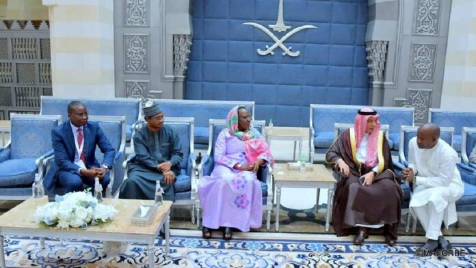 Olivia Rouamba en Arabie saoudite