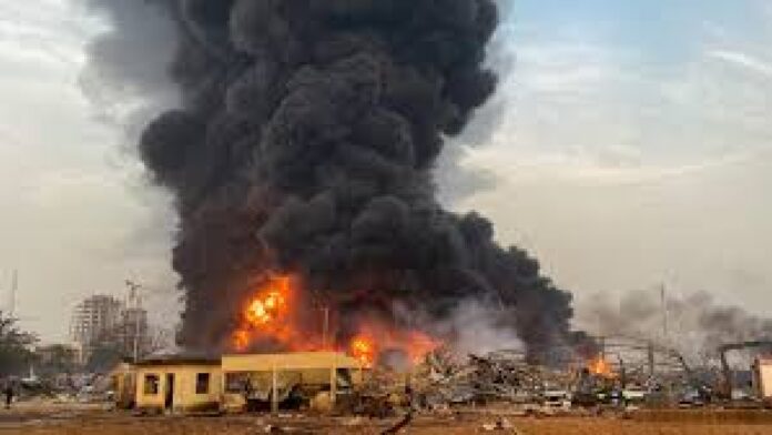 Explosion à Kaloum en Guinée Conakry