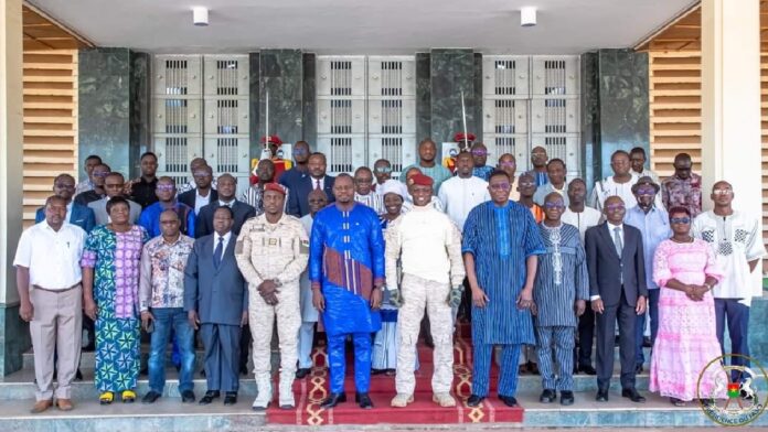 Rencontre président Ibrahim Traoré et Conseil supérieur de la magistrature