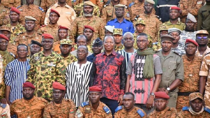 Adama Luc Sorgho ministre des Infrastructures réveillon nouvel an avec FDS