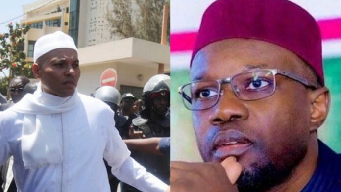 Ousmane Sonko et Karim Wade