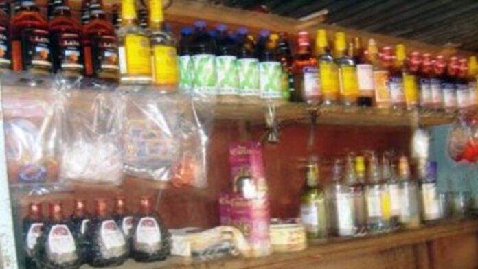 boissons alcoolisées et énergisante