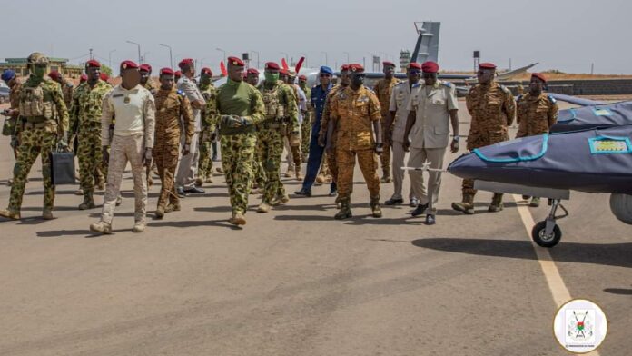 Capitaine Ibrahim Traoré vecteurs aériens FAN