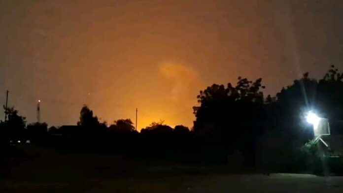 Incendie dépôt de munitions Tchad