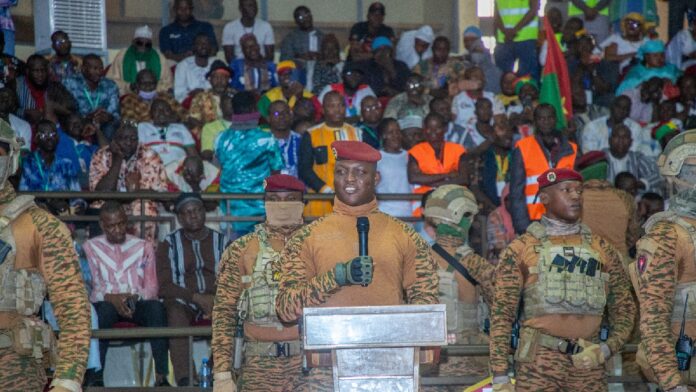 Capitaine Ibrahim Traoré et forces vives