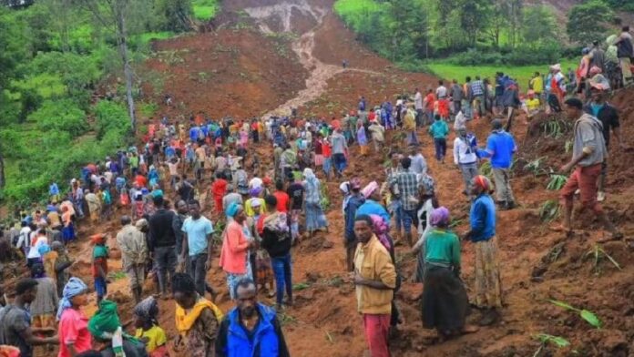 Glissement terrain Ethiopie