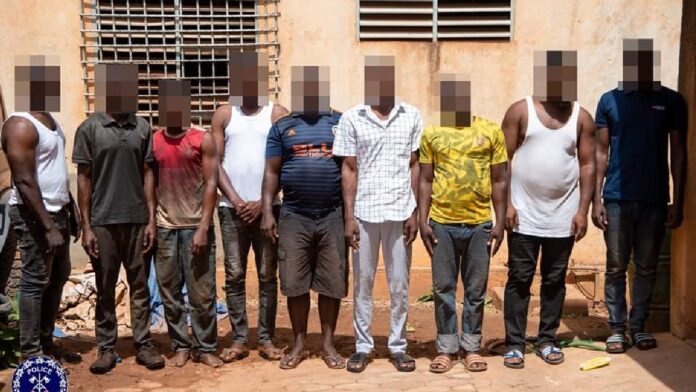 Malfrats démantelés par la Police nationale e