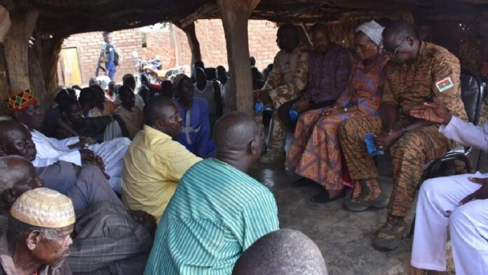 Délégation gouvernementale à Barsalogho