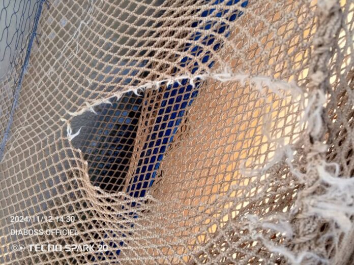 Bagré-cage flottante