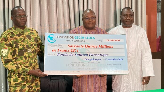 FSP Salif Ouedraogo contribue au FSP