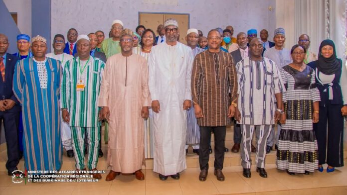 Réunion ministre des Affaires étrangères de l'AES à Ouagadougou