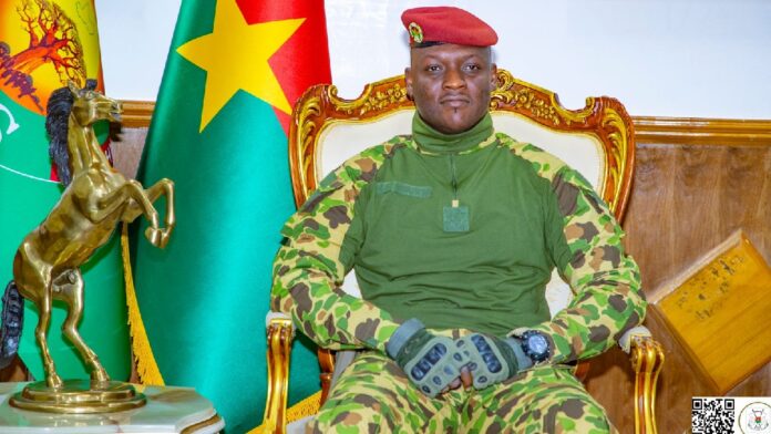 Capitaine Ibrahim Traoré Président du Faso