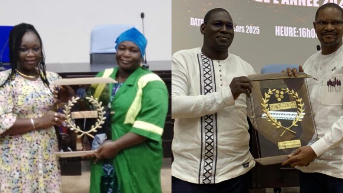 distinction 10 personnalités de l'an 2024 Intelligence Burkinabè pour le Développe