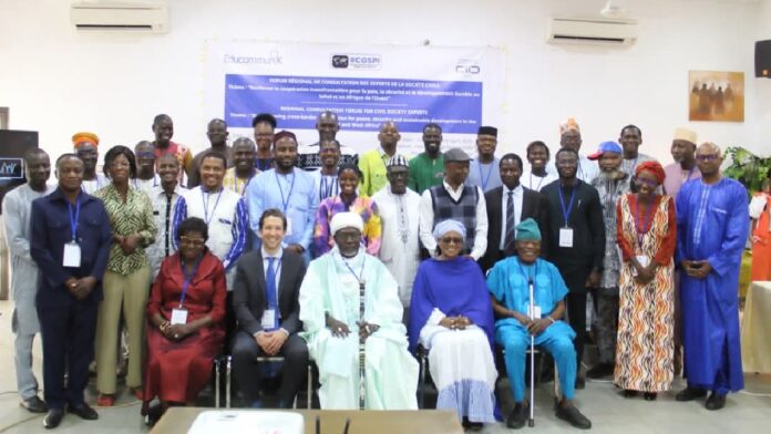 Forum de consultation régional des experts de la société civile Sahel et Ouest Afr