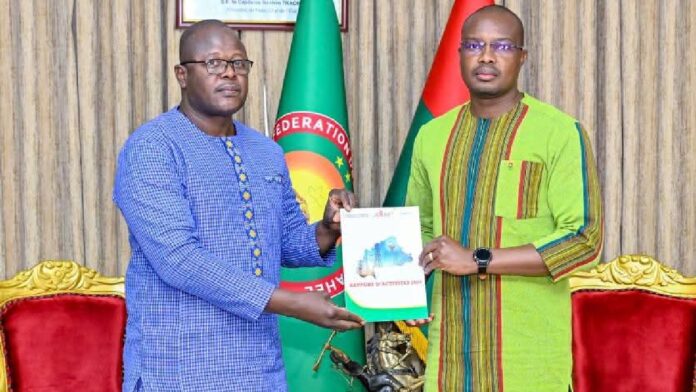 ARSE présente rapport 2024 au Premier ministre Rimtalba Jean Emmanuel Ouédraogo