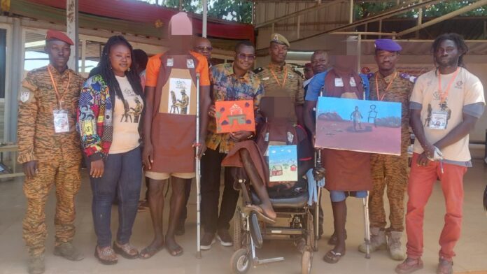 Dessin centre culturel FDS blessés