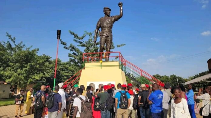 Afro-descendants au Mémorial Thomas Sankara