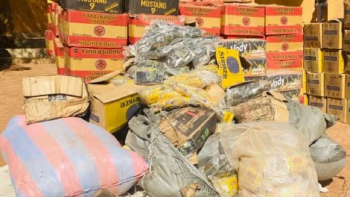 boissons alcoolisées saisies