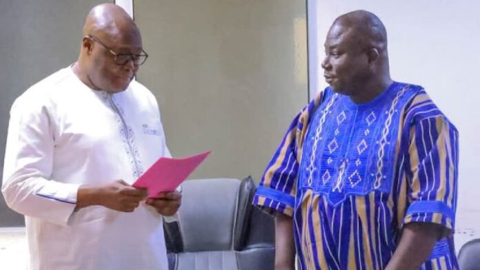 installation Nour Ahmadé Guenda DG du FBDES