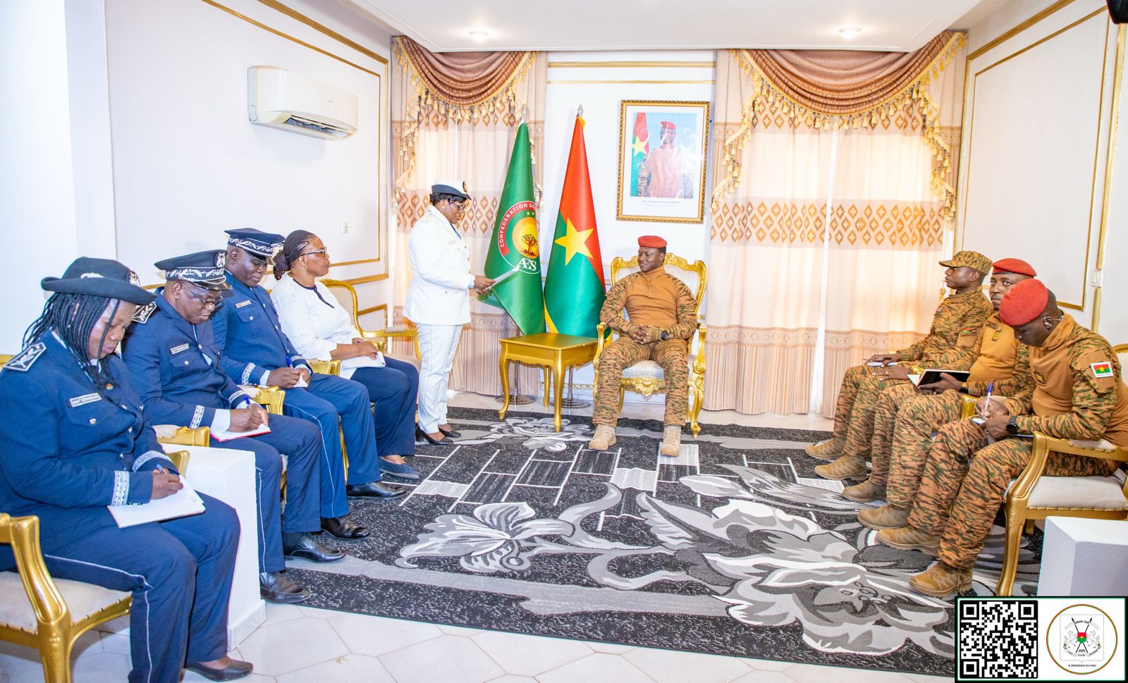 Séjour du Président du Faso dans le Nazinon : ‎Une dynamique sécuritaire et socio-économique saluée par le Capitaine Ibrahim TRAORÉ